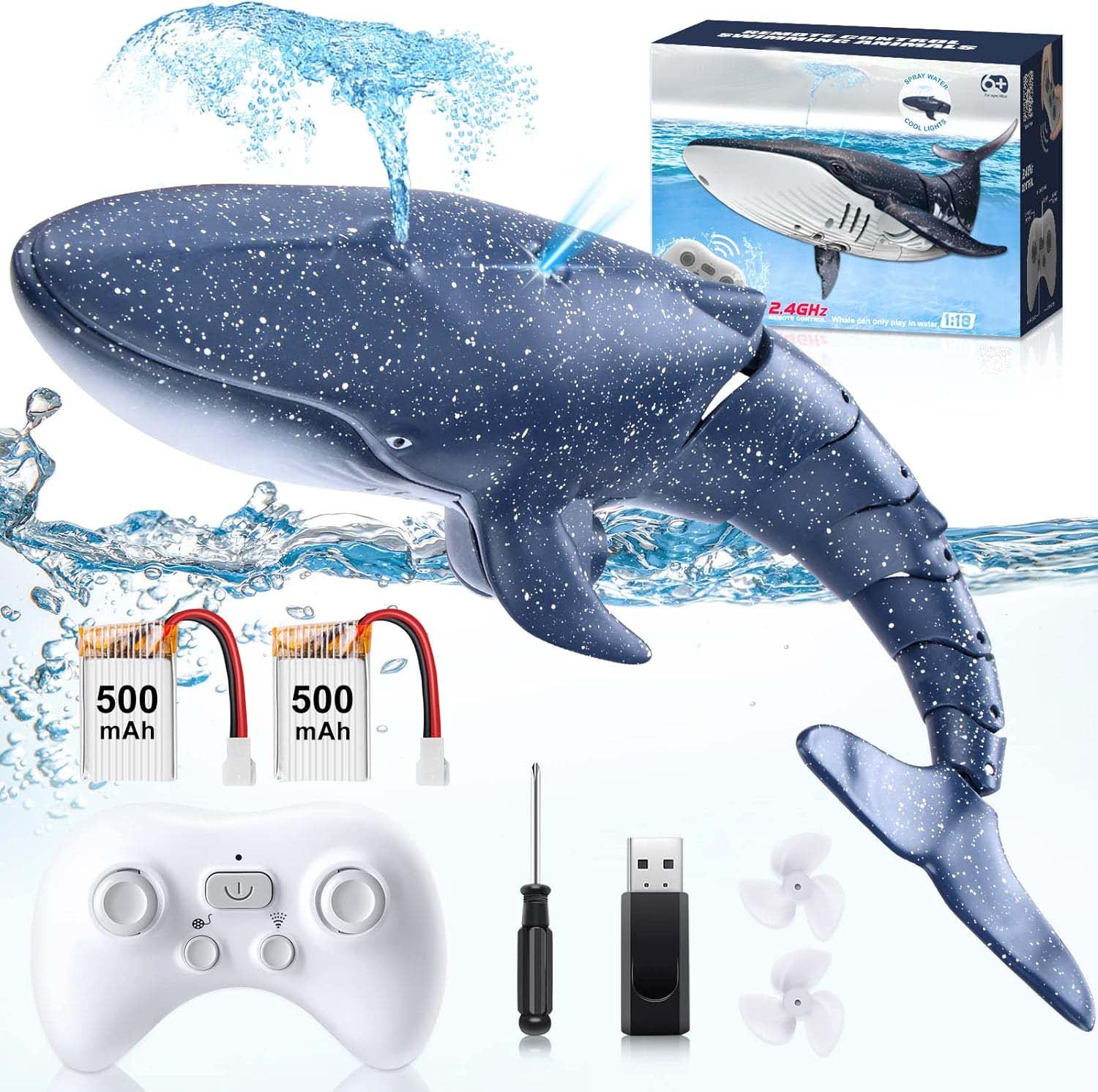 Upgraded RC Whale Shark Pool Toy ✨ 2x Battery Life & Crash-Proof Design 💦 Waterproof Remote Control Boat for Kids 6-12 🌟 Summer Splash Fun! 🔥 #PoolToys #TikTokMadeMeBuyIt Upgraded RC Whale Shark Pool Toy ✨ 2x Battery Life & Crash-Proof Design 💦 Waterproof Remote Control Boat for Kids 6-12 🌟 Summer Splash Fun! 🔥 #PoolToys #TikTokMadeMeBuyIt